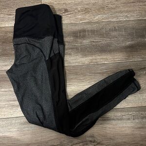 Black and Gray Leggings